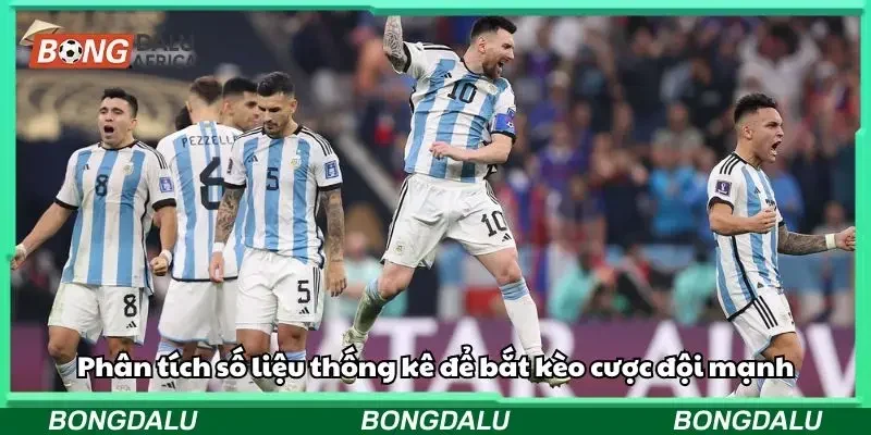 Bắt kèo mạnh dựa vào phân tích số liệu