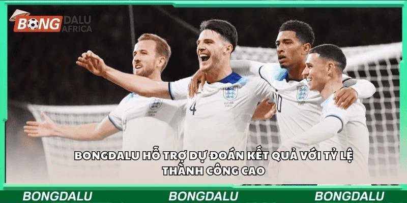 Bongdalu hỗ trợ dự đoán kết quả với tỷ lệ thành công cao