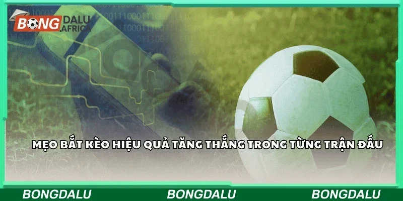 Mẹo bắt kèo hiệu quả tăng thắng trong từng trận đấu
