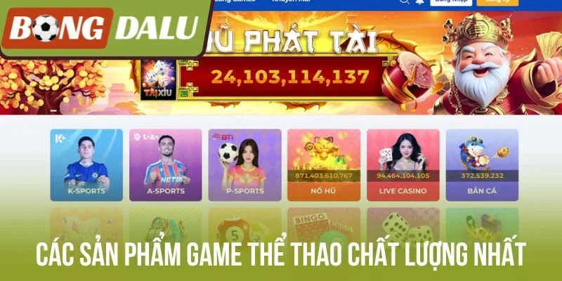 Các sản phẩm game thể thao chất lượng nhất