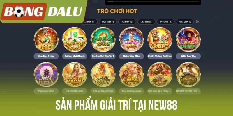Sản phẩm giải trí tại New88