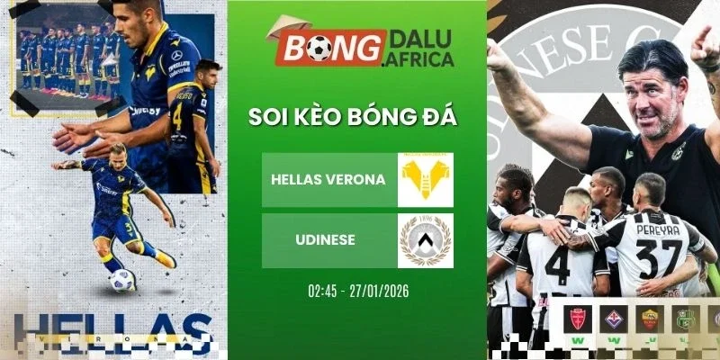 Tỷ lệ kèo Hellas Verona vs Udinese